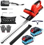 Hedge Trimmer Cordless with 2 Batte