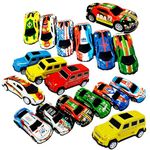 KC FAST Pack of 6 Mini Pull Back Metal Car Toy for Kids Fun Play Game Metal Car