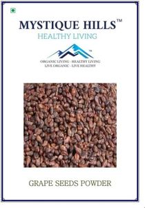Mystique Hills Organic Black Grape Seed Powder 100 g