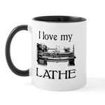 CafePress I Love My Lathe Mug 11 oz (325 ml) Ceramic Coffee Mug