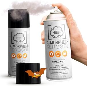 2 Pack - Haze/Fog Atmosphere Aerosol Spray for Photographers & Filmmakers - Photography Smoke and Light Ray Effects for Indoor and Outdoor Use - Spray Made in The USA - Safe Fog Machine Alternative