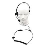 GoodQbuy® Over-Head Earpiece/Headset with Boom Mic &VOX for Kenwood PUXING Baofeng UV-5R UV-5RA 888S Retevis H777 2 Way Radio Walkie Talkies