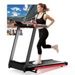 Superun Treadmills for Home Foldable With 6% Incline, 16km/h, 112 * 42cm, 158KG Capacity Folding Treadmill,2573W Motor Running Machines for Home with APP Control, Door to Door Delivery