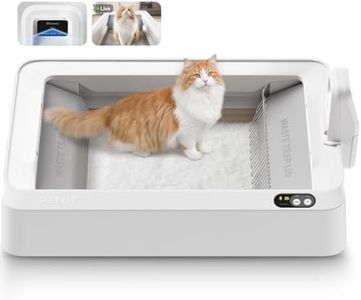 PETKIT Purobot Crystal Duo Self Cleaning Cat Litter Tray with AI Camera, Urinary Health App Monitor, Dual Odour Control, Safety Sensors, Automatic Robot Litter Box with 2-Way Raking for Multiple Cats