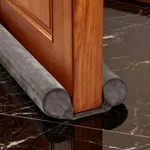 GDHOMM Under Door Draft Stopper, Door Sweeps Door Noise Blocker Soundproof Weather Stripping Window Breeze Blocker | Energy Saving | 30" to 36" Size Adjustable (Gray)