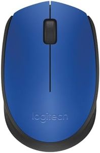 Logitech M171 Ratón inalámbrico para PC, Mac, portátil, 2,4 GHz con minireceptor USB, seguimiento óptico, duración batería 12 meses, ambidiestro, Azul