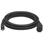 Cmple FireWire 800 9-Pin to FireWire 400 4-Pin Bilingual Cable - 10 Feet Black (29793193)