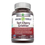 amazing nutrition Tart Cherry 200mg 4: 1 Qce 1000mg, 120 Count