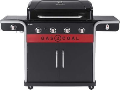 Char-Broil Gas2Coal 440 Hybrid Grill – Gas and Charcoal BBQ