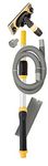 Hyde Tools 09175 Drywall Vacuum Sander, Silver,Gray, with Pole