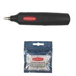 Derwent Battery Operated Eraser with 8 Replacement Erasers with Derwent Replacement Erasers for Battery Operated Eraser Pack of 30 Bundle