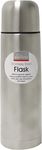 Fine Elements Fine Elements 0.5 Litre Vacuum Flask Set Steel with Push Button Pourer,Silver