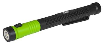 Sealey 1W SMD LED Telescopic Flexi Rechargeable Magnetic Pick-Up Tool Light, 100 lumens, 520mm Total Extended Length - LED100PTR, Black