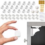 Eco-Baby Magnetic Cabinet Locks Child Safety for Drawers and Cabinets - Kitchen Child Proof Cabinet Locks - Baby Proofing Safety (20 Locks & 3 Keys)