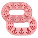 UR URLIFEHALL 2 Pcs Anchor Resin Food Grade Silicone Moulds Fondant Moulds for DIY Cake Chocolate Candy Decoration Jewellery Making