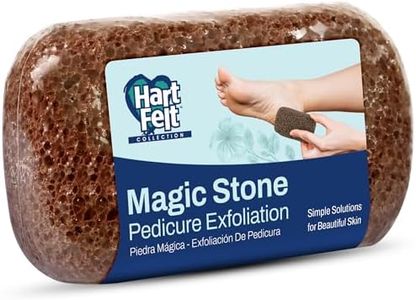 Hartfelt Magic Pumice Stone for Feet Callus Removal | Easy to Use Foot Scrubbing Stone for Removing Dead Skin from Heels, Toes, and Feet | Chemical-Free Foot Exfoliator - Pedicure Essential