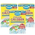 Carbona Color Grabber™ | Protects Laundry From Color Runs or Bleeds | Mix Whites & Colors | In-Wash Dye Grabbing Sheets | 30 Count Per Box, 3 Pack