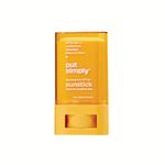 Put Simply Ray Away Korean BroadSpectrum Sunscreen stick SPF 50 PA++++ | For Dry, Oily & Sensitive Skin | Cica & Ceramides | Zero White-Cast, Lightweight, Invisible Finish & Non-Comedogenic | For Men & Women | 17g