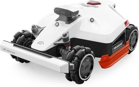 Mammotion LUBA 3 AWD 1500 Robot Lawn Mower for 0.37 Acres, 360° LiDAR+Dual-Camera AI Vision, All-Wheel-Drive for 80% Slopes, 15 Multi-Zone Management, Cutting Height 1.0"-2.7"