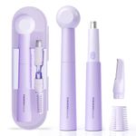 TOUCHBeauty Ear and Nose Hair Trimmer for Women-2024 Upgraded All-in-One Facial Hair Trimmer with 11,000 RPM Powerful Motor, Rechargeable, IPX7 Waterproof, Easy to Clean, for Face Ear Nose and Eyebrow