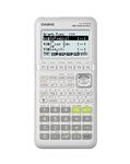 Casio fx-9750GIII White Graphing Calculator (fx-9750GIII-WE), 4 AA batteries required. (included)