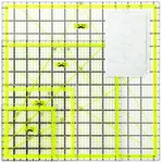 Mr. Pen- Quilting Ruler Set, 4 Pcs, Sizes (4.5"X4.5")-(6"X6)-(9.5"X9.5")-(12.5"X12.5"), Quilting Squares, Quilt Ruler, Rulers for Quilting and Sewing, Clear Quilting Ruler, Quilt Rulers, Acrylic Ruler