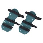 1 Pair of Lawn Aerator Sandals Soil Loosening Aerator Spiked Shoes Garden Loose Shoes Gardening Tool for Green Garden Grass Spikes(3 Straps)