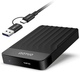 YOTUO Portable External Hard Drive 1TB Storage Expansion HDD USB 3.0 USB-C for PC, Mac, Desktop, Laptop, Phone, PS4, PS5, PlayStation, Xbox One, Xbox 360, Xbox Series X/S, Android, Office & Game