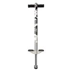 Think Gizmos Pogo Stick for Kids - Aero Advantage - for Kids 5,6,7,8,9,10 Years Old & Up to 90lbs (36kgs) - Awesome Fun Quality Pogo Stick for Boys & Girls (White & Black)
