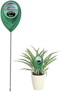 Censinda Soil Moisture Meter, Soil Moisture Monitor for House Plants, Soil Hygrometer Moisture Sensor for Indoor & Outdoor, Garden, Farm, Lawn Plant Care, No Battery Needed(Green)