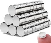 MIN CI 60Pcs Small Strong Magnets, 