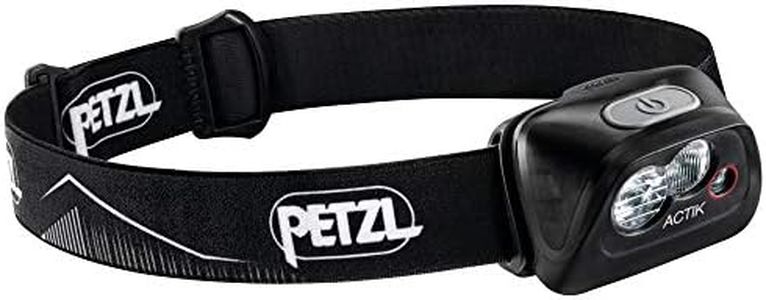 Petzl E099FA00 ACTIK Unisex Headlamp, Black, Single