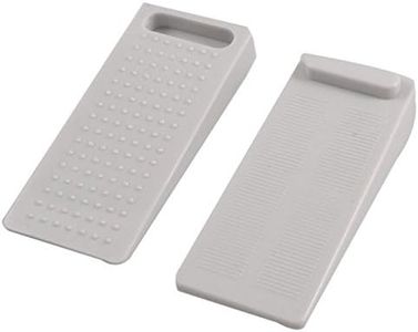 Pindia Set of 2Pc Non-Slip Rubber Stackable Door Stopper Door Block Wedge/Door Jammer Guard