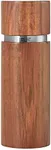 AdHoc Profi Pepper or Salt Mill - Seasoning Mill with Ceramic Grinding Mechanism - Salt & Pepper Grinder with Adjustable Settings - Stainless Steel & Wood