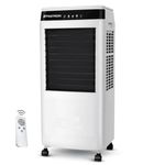 FASTRON Air Cooler with Remote and Touch Panel, Ideal for 150Sq ft Room, 100W Power, Powerful Air Throw, LED Display & Top Ice Chamber, Auto-Swing, 3-Speed, 2 Year Motor Warranty (50 Litre)