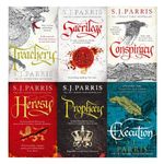 Giordano Bruno Series 6 Books Collection Set By S. J. Parris Conspiracy, Treache