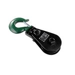 4180 Snatch Block w/Hook (1/2 Wire x 4.5 sheave)