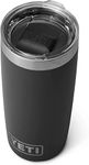 YETI Rambler Tumbler, Vaccum Insulated Stainless Steel Tumbler with Magslider Lid, Black, 10 oz (296 ml)