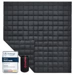 KingCamp Waterproof Lightweight Camping Blanket,Recyclable CEP Filling,All-Weather Warm Thermal Throw, Compact Travel Blanket for Outdoor Picnics, Beach, Hiking, Car, Indoor 83.9" x 79.9"