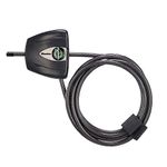 Master Lock 8417D Python Adjustable Locking Cable, 6-Foot , Black and Silver