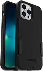 Otterbox Funda para iPhone 13 Pro MAX/iPhone 12 Pro MAX Commuter,Resistente a Golpes y caídas, Rugerizada, Protectora,Testada 3X estándares Militares anticaídas,Antomicrobiana, Negro,Sin Pack Retail