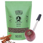 Royal Swag Tobacco & Nicotine Free Smoking Mixture With 100% Natural Herbal Smoking Blend 1 Pack (3.5 oz/ 100 gm) With Wooden Steel Pipe