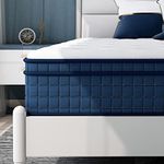 Single Mattress, 3FT Hybrid Mattress with Pocket Sprung, 10inch Medium Firm Single Mattress with Soft Fabric and Breathable Foam for Cool Comfort Sleep, Supportive Single Bed Mattress, 90x190x25CM