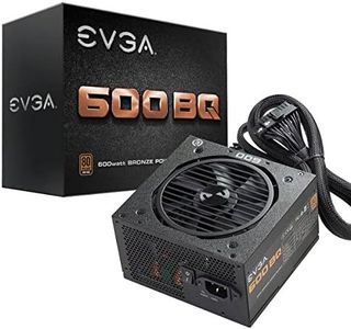 EVGA 600 BQ, 80+ BRONZE 600W, Semi Modulare, FDB Fan, Alimentatore 110-BQ-0600-K2 (EU)