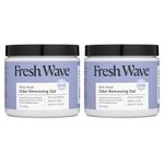 Fresh Wave Lavender Odor Removing Gel, 15 oz. | Pack of 2 | Safer Odor Absorbers for Home | Natural Plant-Based Odor Eliminator | Every 15 oz. lasts 30-60 Days | For Cooking, Trash & Pets