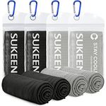 Sukeen Cooling Towel for Neck and Face (40"x12"), Microfiber Bulk Cooling Towels for Athletes Cooling Neck Wraps Instant Cooling Towels for Yoga,Gym,Golf,Running,Fitness and Workout