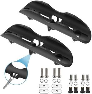 EDSRDPLT 2 PCS Kayak Paddle Holder Kayak Track Mount Accessories for Holding Standard Paddle, Kayak Oar Holder Kayak Rail Accessories for Fishing Kayak