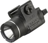 Streamlight 69220 TLR-3 Weapon Mounted Tactical Light with Rail Locating Keys - 125 Lumens,Black