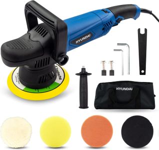 Hyundai 900W Dual Action Car Polisher – Variable Speed Buffer