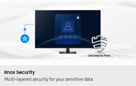 Samsung 43" 4K Smart Monitor – UHD Display, Streaming Ready